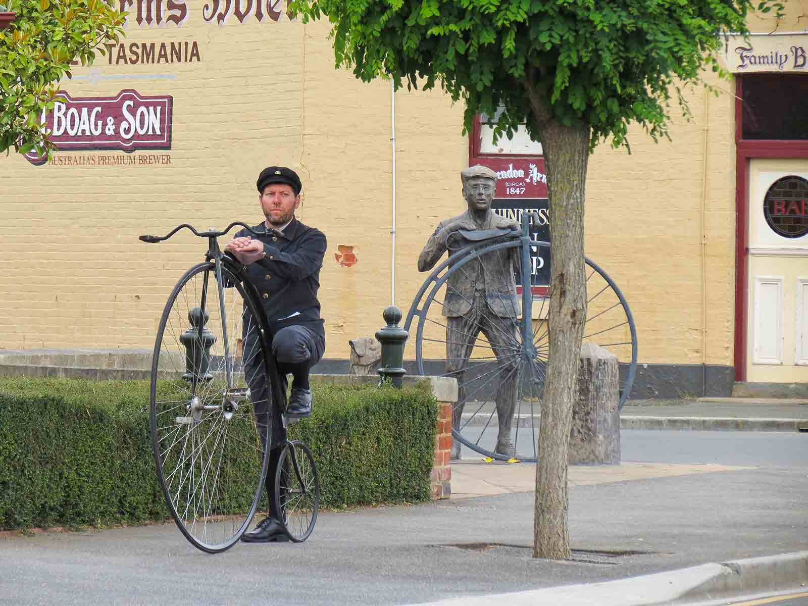 Evandale is a historic town about 30 minutes from Launceston, Tasmania