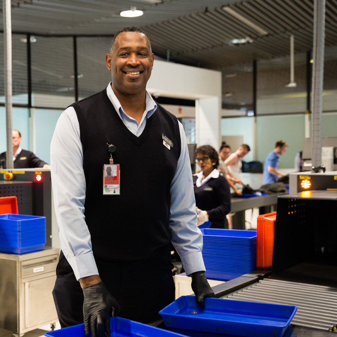 Derrick Sanders, Security Screening Supervisor