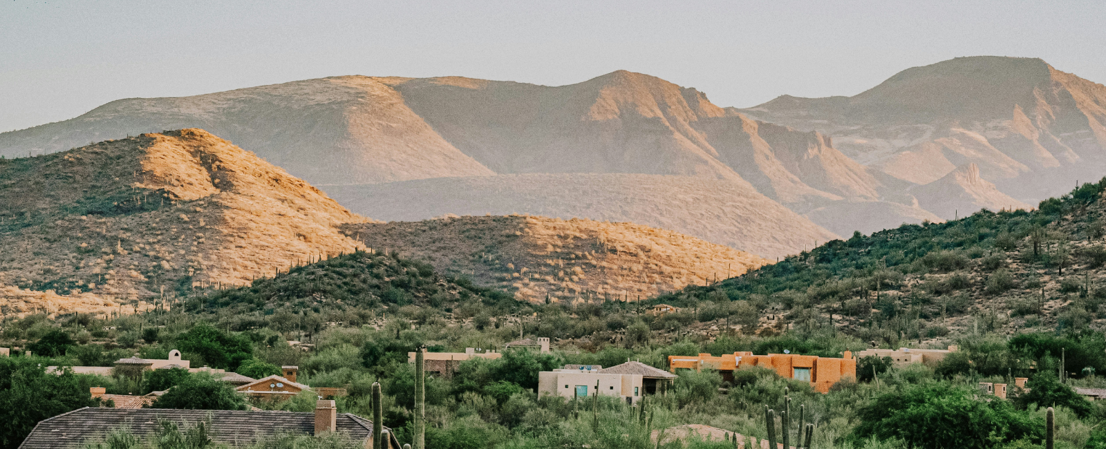 Mountain and desert landscape surrounding Phoenix