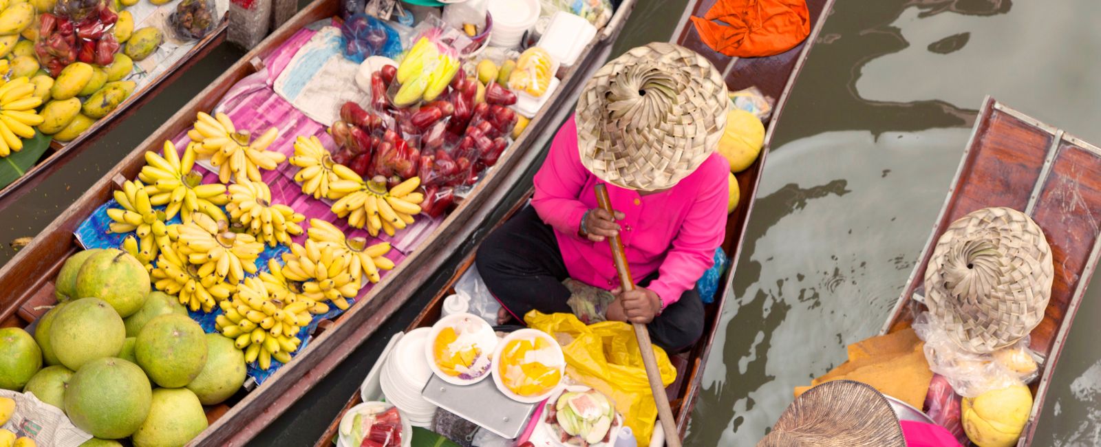 Bangkok floating markets