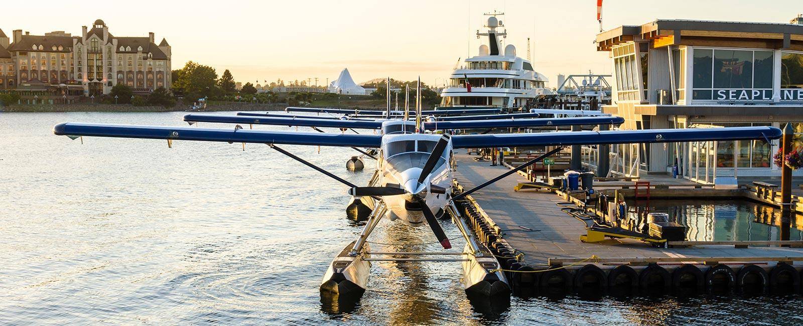 Victoria BC is just a short seaplane ride from Vancouver