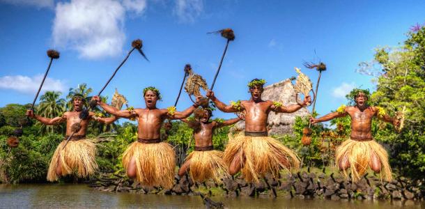 Traditional Dancers in Fiji